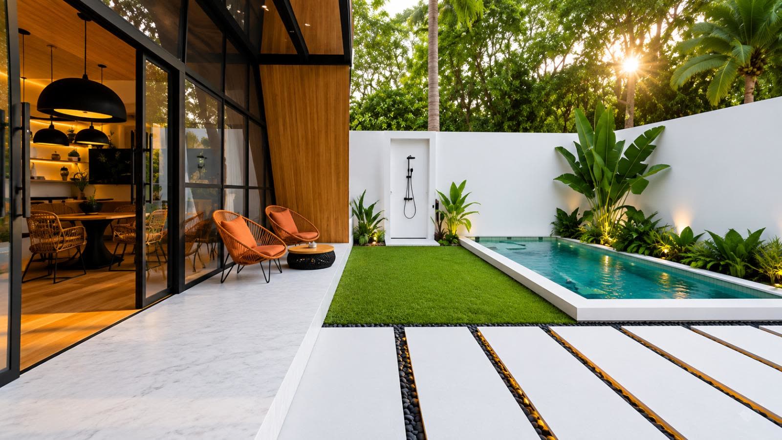 Segitiga — piscina